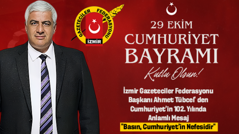 İGF Başkanı Ahmet Tübcel: “Basın, Cumhuriyet’in gözü, kulağı ve sesidir”