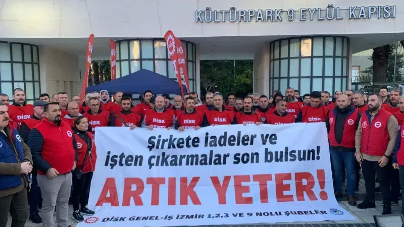 İzmir'deki işçi eylemleri sürüyor: 
