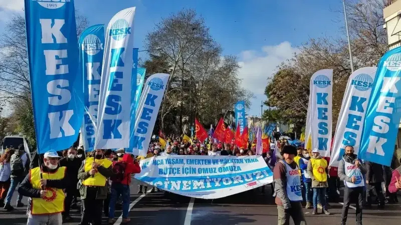 KESK, 14 Ocak'ta bir günlük iş bırakma eylemi yapacak!