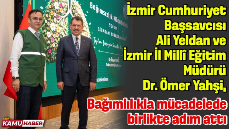 İzmir’de 9 Şubat Dünya Sigarayı Bırakma Günü’ne farkındalık programı