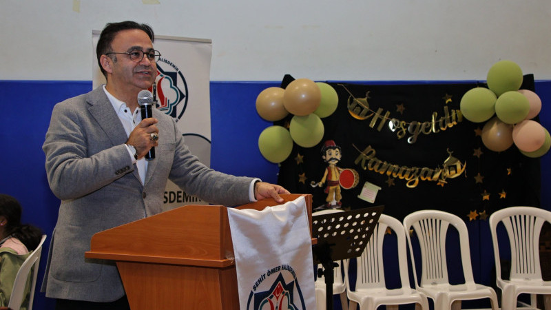 Ömer Yahşi İmam Hatip Lisesi’nde iftara katıldı