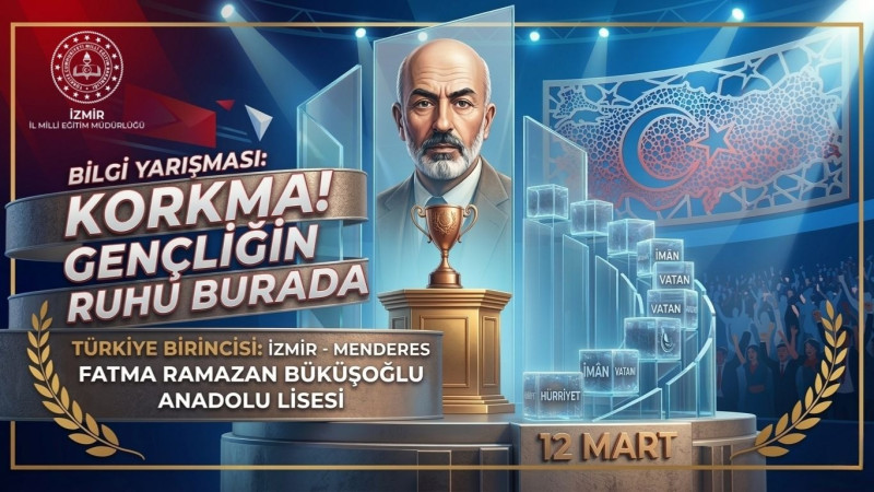 Menderesli öğrenciler Türkiye birincisi oldu