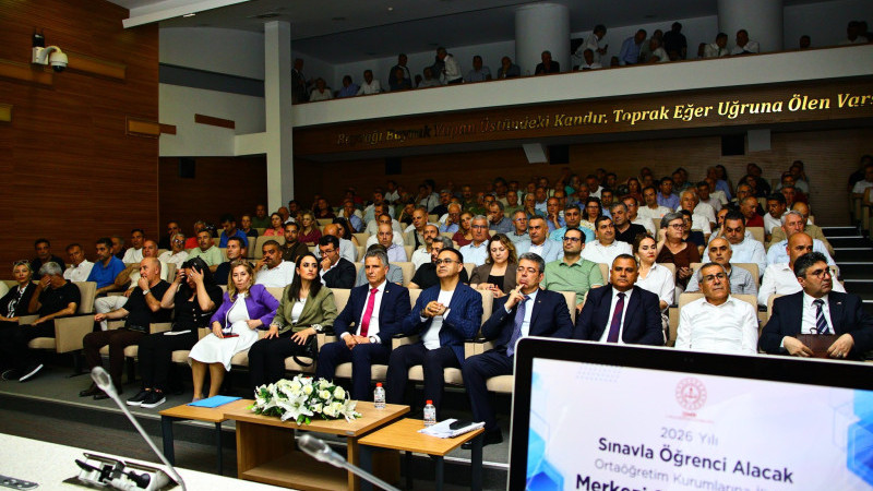 İzmir İl Milli Eğitim Müdürlüğü'nden LGS öncesi güvenlik ve hazırlık toplantısı