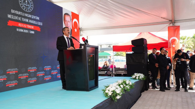 Bayburtlu Hasan Şentürk MTAL, Bakan Tekin’in katılımıyla açıldı
