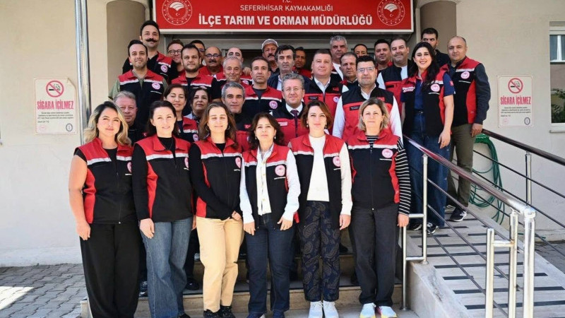 İzmir Tarım ve Orman İl Müdürlüğünden Seferihisar’a çıkarma