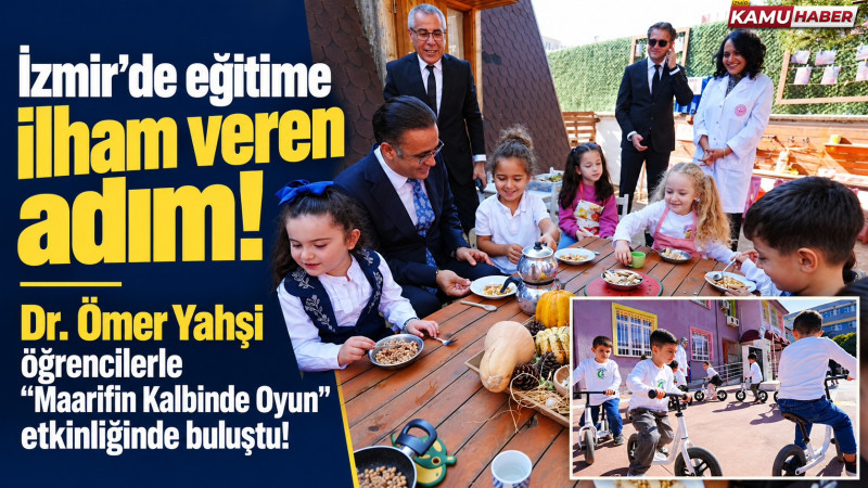 İzmir İl Milli Eğitim Müdürü Dr. Ömer Yahşi’den İzmir eğitimine bir altın dokunuş daha!