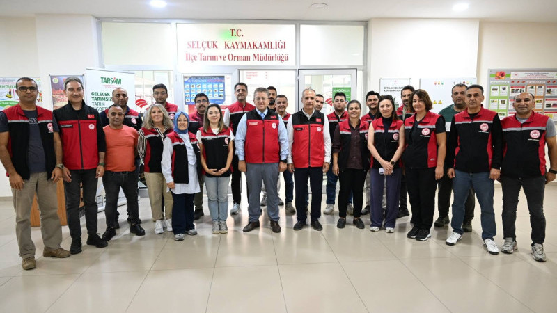 İzmir İl Tarım ve Orman Müdürü Akdoğan’dan Selçuk’a ziyaret
